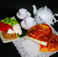 پخت نان در توستر