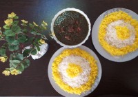 قورمه سبزی غذای مورد علاقه گل پسرم