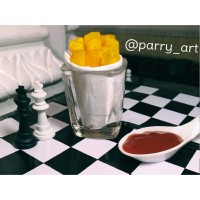 سیب زمینی رستورانی