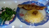○•°چلو ماهی قزل آلا°•○