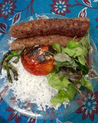 شام دیشب ما کوبیده