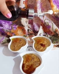 آش باقله سرخه (لوبیا قرمز)