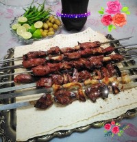 دل و جگر کبابی دستپخت همسر جان