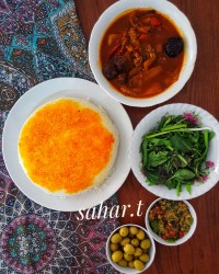 خورش بادمجان (کپشن را لطفا بخوانید)