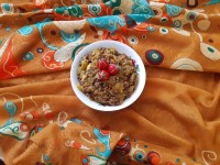 خوراک عدس و کدو