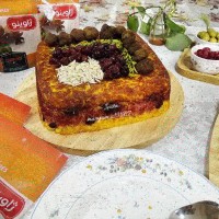 آلبالو پلو با گوشت قلقلی...