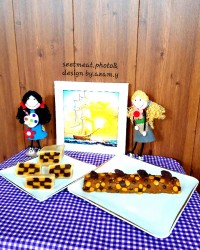 حلوای شیر _حلوای شطرنجی