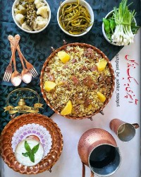 دمپخت ماش و گوشت نازگل (پخت اصولی دمپخت)
