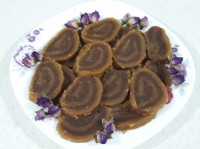 حلوا رولی دو رنگ