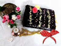 کیک شکلاتی باروکش گاناش من ??