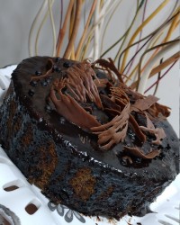 کیک خیس شکلاتی دختر پز