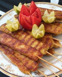 کباب تابه ای بوقلمون