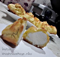 نان خامه ای (به شیوه قنادی)