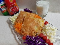 پیتزا با نون تست