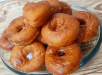 دونات جااااااان ... طعمش بی نظیر بود..?