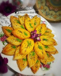 شیرینی نان چای قزوین دیزاین عید