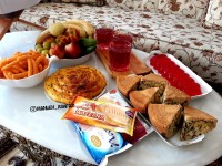 کیک زرافه ای