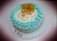 کیک خامه ای مدرن