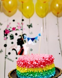 کیک تولد ارزو جونم