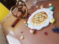 پیتزا قارچ و مرغ کش دار?