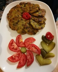 کوکو قارچ و سیب زمینی