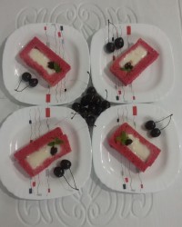 ♥ کیک بستنی ♥