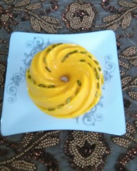 دسرکرم زعفرانی