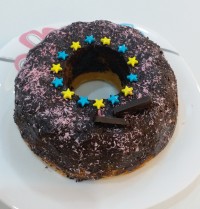 کیک کشمشی بدون همزن