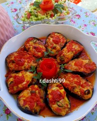 بادمجون_شکم_پر