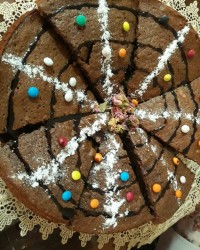 کیک شکلاتی عصرونه عزیزانم