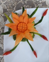 دورچین با هویج