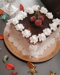 کیک یخچالی قالبی شکلاتی