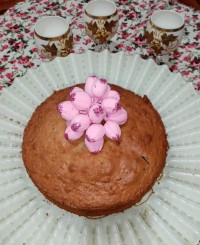 کیک مربای توت فرنگی