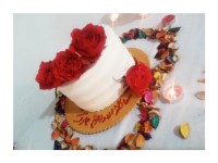 کیک اولین سالگرد ازدواجمون