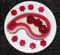 ژله توت فرنگی