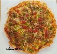 پیتزا تخم مرغی