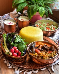 خورشت کدو بادمجان شروین