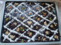 کیک چاکلت شکلاتی