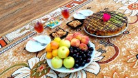 کیک زبرا با شکلات تخته ای