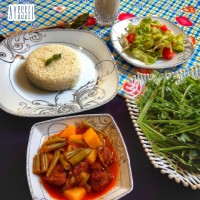 خورش لوبیا سبز
