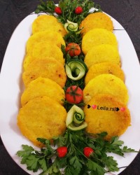 کلوچه برنجی شکم پر