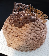 کیک تولدخودم پز