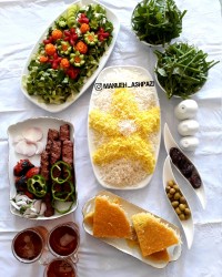 کباب کوبیده تولد عطا