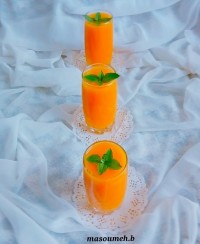 نوشیدنی انبه و خربزه