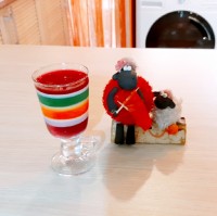 ژله رنگین کمان مهسا