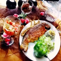 نهارامروزم ماهی پلو جاتون سبز لطفاورق بزنید