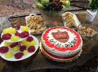 میز تولد گل پسرم