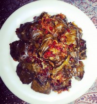 دلمه برگ موی ایرانی