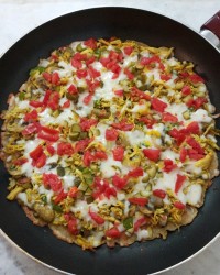 پیتزا تابه ای