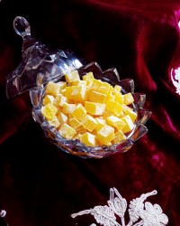 راحت الحلقوم زعفرانی